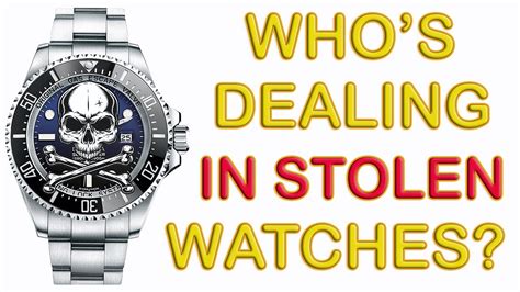 can you sell a stolen rolex